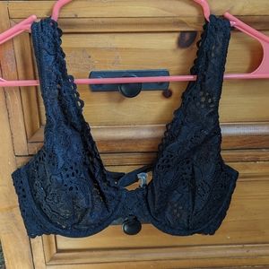 Aerie Happy Unlined Lace Bra